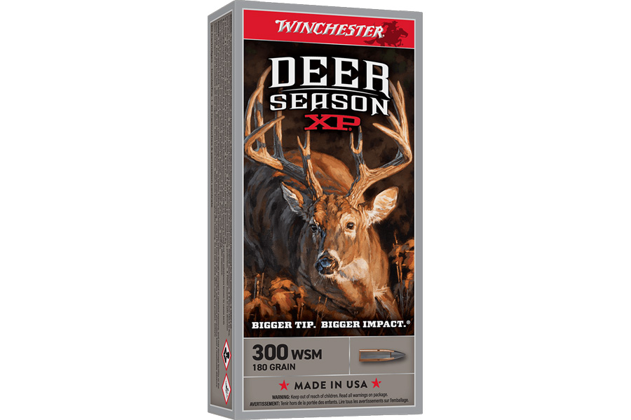 WINCHESTER AMMO 300 WSM 180 Grain Deer Season XP 20/Box